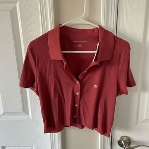 Cropped Collared Shirt